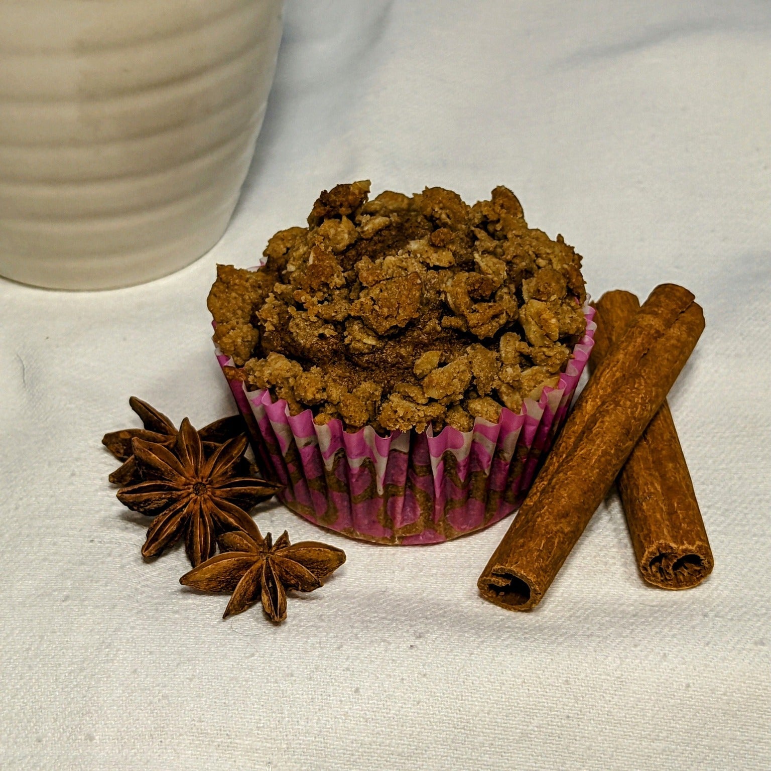 Image of Chai Muffins with Streusel Topping