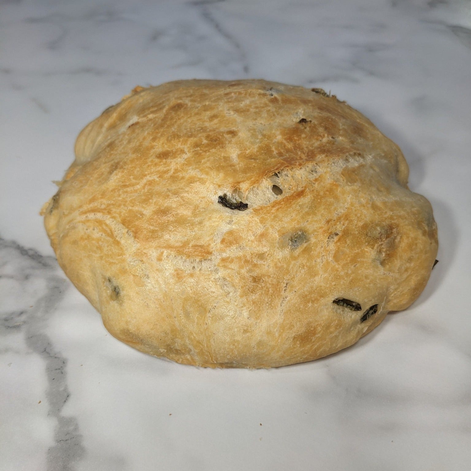 Image of load of cheddar jalapeno bread