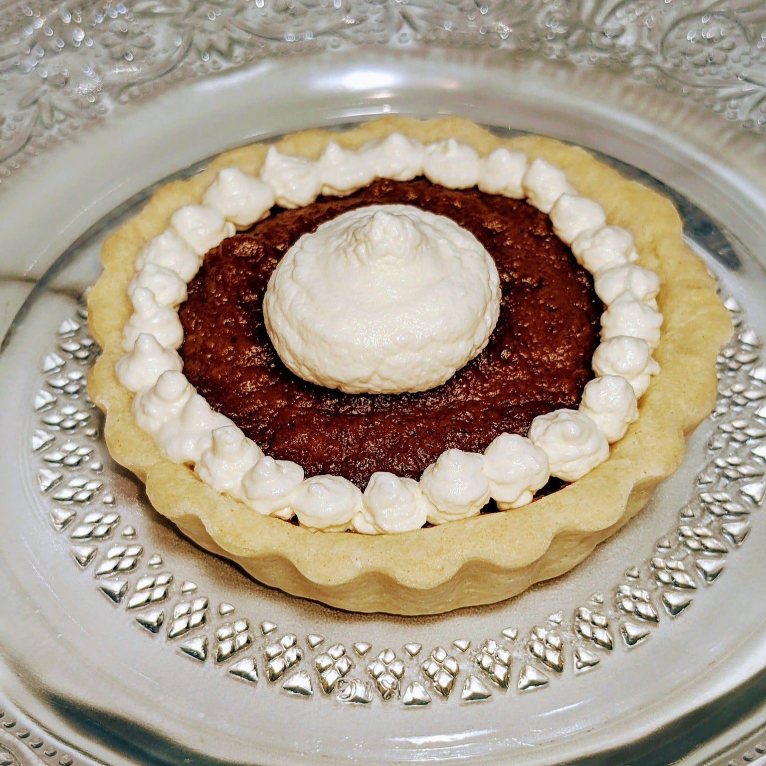 Image of Pumpkin Tart with Fresh Whipped Cream